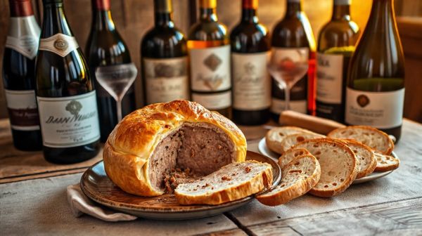 Les meilleurs vins pour accompagner un pâté en croûte