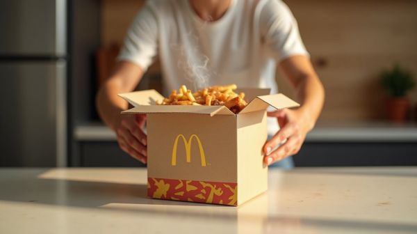 Votre commande McDonald's livrée rapidement chez vous