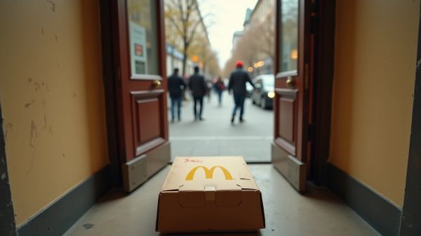 Votre commande McDonald's livrée rapidement chez vous